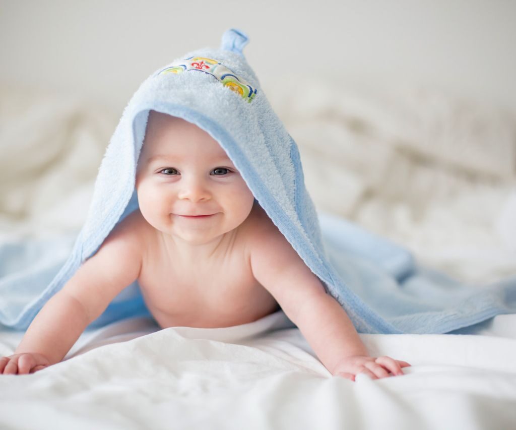 Newborn and toddler skin care in summer season